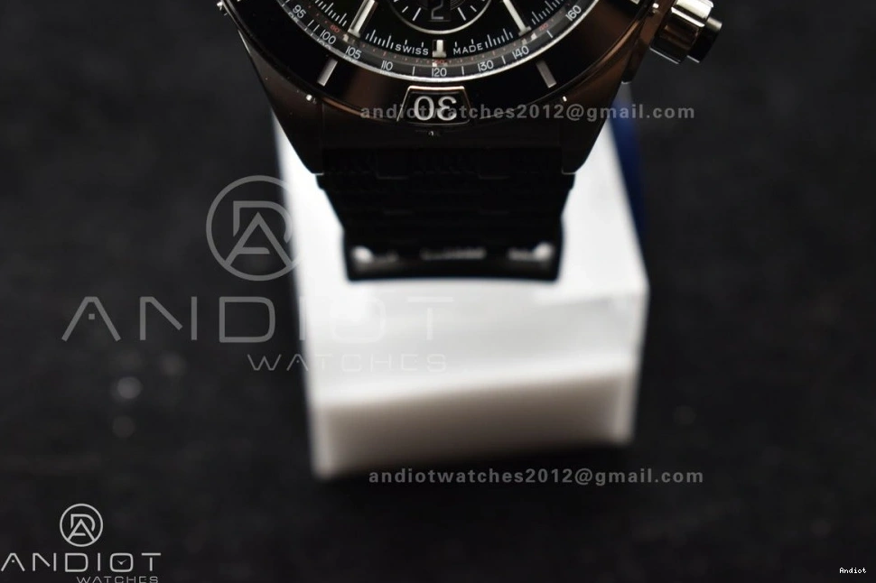 Dial Best 44mm Edition Green On B01 BLSF Robber Chronomat Bracelet 1:1 SS A7750 0113